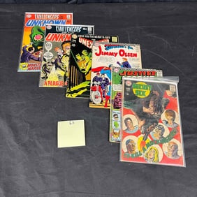 Secret Six (1968 1st Series) #3 and a Group of Six Silver Age to Early Bronze Age DC National Comics