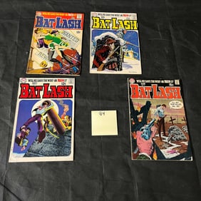 A Group of Four DC Comics Silver Age Bat Lash Issues, #1-4, with Nick Cardy Covers
