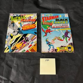 A Pair of DC Comics W/ The Brave and The Bold No. 112