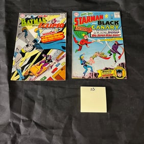 A Pair of Silver Age DC Comics: The Brave and the Bold #61 (Batman vs. Eclipso) and #62 (1st Silver