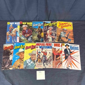 A Group of Golden Age Dell and DC Western Comics, circa 1950-1953