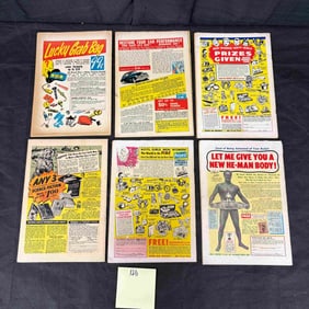 A Collection of Six Mid-20th Century American Magazine Advertisements, circa 1950s