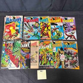 A Collection of Eleven DC Comics Blackhawk Silver Age Comic Books, Issues #201-211