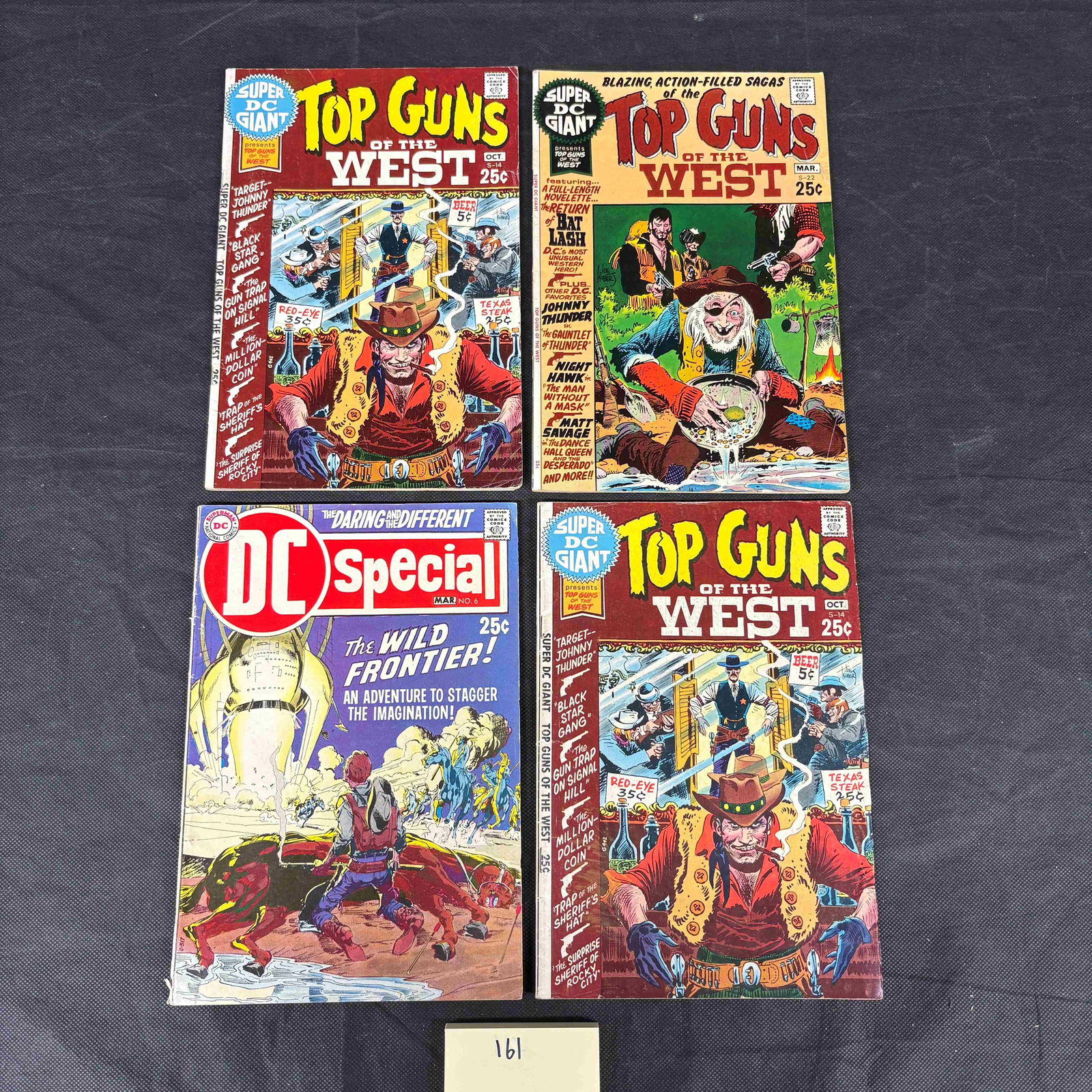 A Group of Four Vintage American Comic Books, including DC Special (1968) #4 (1 of 2)