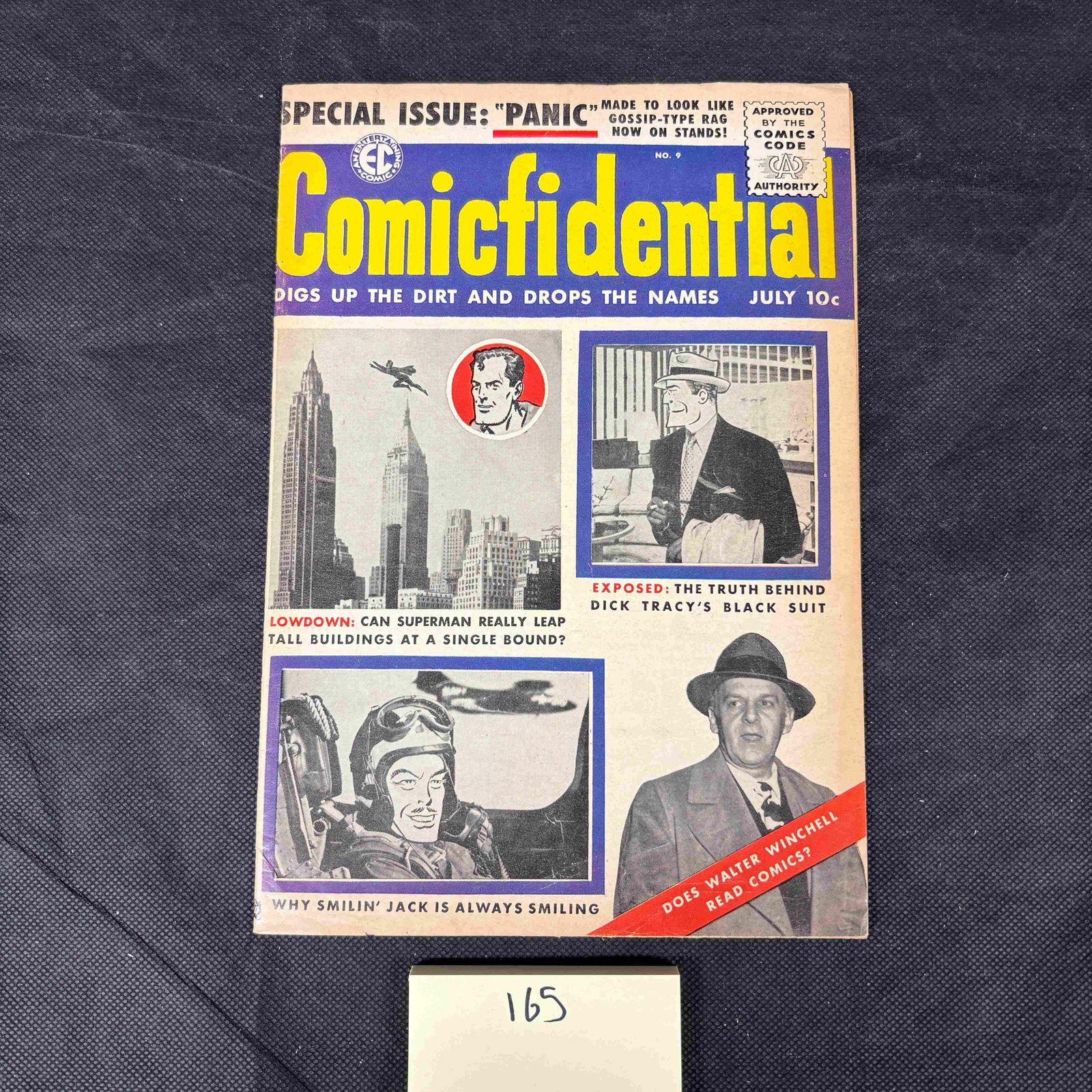 EC Comics Panic #9, 'Comicfidential' Special Issue, 1955 (1 of 2)