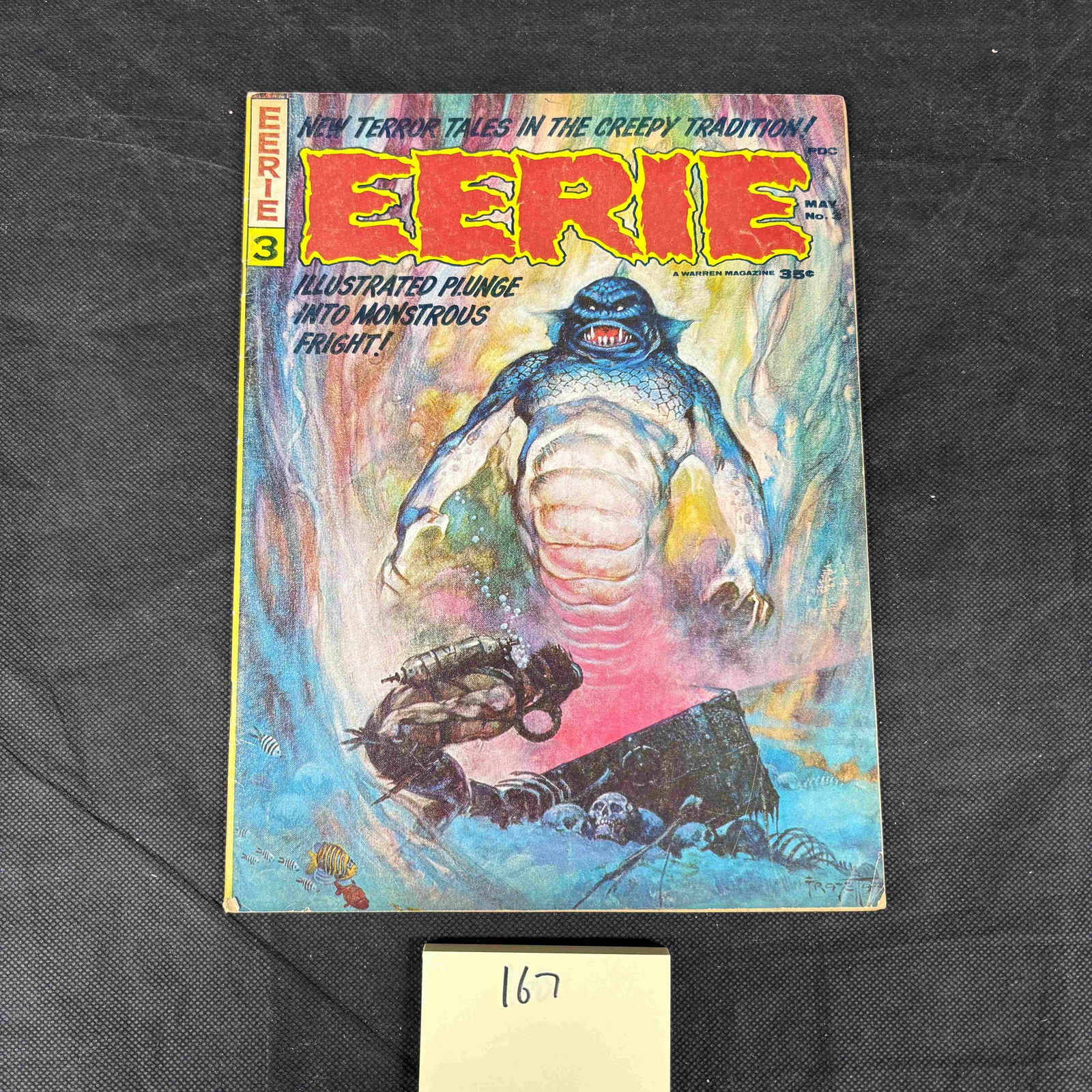 EERIE #3 Warren Horror Monster Magazine (1 of 2)