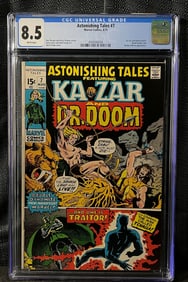 Astonishing Tales #7, Marvel Comics, August 1971, CGC Universal Grade 8.5, Featuring Ka-Zar & Doctor