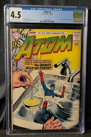 D.C. Comics The Atom #2, August 1962, CGC Universal Grade 4.5