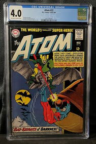 The Atom #22, DC Comics (1962 Series), CGC Graded 4.0, 'Bat-Knights of Darkness!'