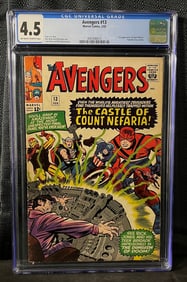 Marvel Comics The Avengers #13, February 1965, CGC Graded 4.5
