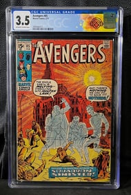 Marvel Comics Avengers #85, CGC Graded 3.5, First Squadron Sinister Appearance, 1971