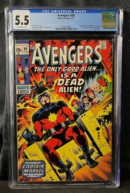 Marvel Comics: The Avengers #89, June 1971, CGC Graded 5.5
