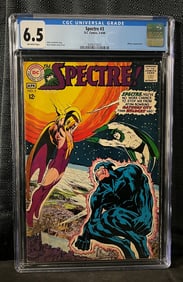 The Spectre #3, D.C. Comics, March-April 1968, CGC Universal Grade 6.5, Neal Adams Cover & Art