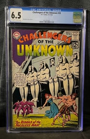 Challengers of the Unknown #28, D.C. Comics, 10-11/62, CGC Universal Grade 6.5