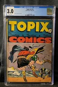 Topix #v5 #9, Catechetical Guild, June 1947, Viking Cover, CGC Graded 3.0