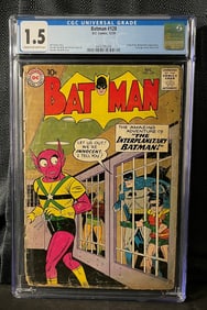 D.C. Comics Batman #128 (December 1959) CGC Universal Grade 1.5