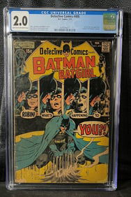 Detective Comics #408, D.C. Comics, February 1971, CGC Graded 2.0, Neal Adams Cover