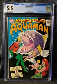Aquaman #23, CGC Universal Grade 5.5, DC Comics, 9-10/65