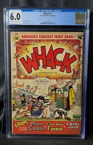 Whack #3, St. John Publication, May 1954, CGC Universal Grade 6.0