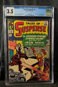 Tales of Suspense #52, Marvel Comics, April 1964, 1st Appearance of Black Widow, CGC Universal Grade