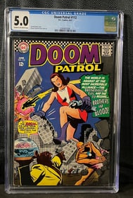 DC Comics Doom Patrol #112, June 1967, CGC Universal Grade 5.0, Bruno Premiani Cover