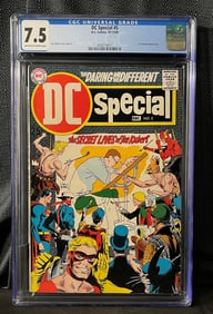 DC Special #5, Joe Kubert Cover and Art, DC Comics, 1969, CGC Graded 7.5