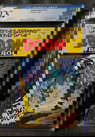 Doom Patrol #121 DC Comics (1968) - The Death of the Doom Patrol, CGC Graded 7.5