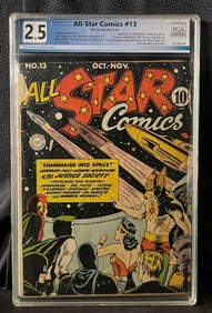 All-Star Comics #13, DC Comics, October-November 1942, PGX 2.5 Golden Age