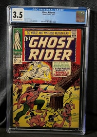 Ghost Rider #6 (Marvel, 1967 Western), CGC Universal Grade 3.5