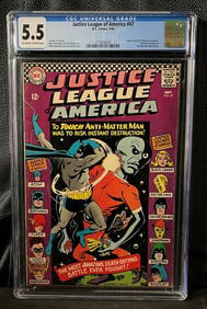 Justice League of America #47, D.C. Comics, September 1966, CGC Graded 5.5