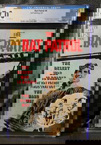 The Rat Patrol #4, Dell Publishing, August 1967, CGC Universal Grade 7.0, Off-White to White Pages