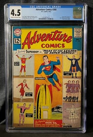 Adventure Comics #300, D.C. Comics, September 1962, CGC Graded 4.5, Mon-El Joins Legion