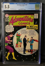 Adventure Comics #287, DC Comics, August 1961, CGC 5.5, 1st Appearance Dev-Em & Bizarro-Olsen