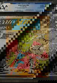 Action Comics #280, D.C. Comics, September 1961, Featuring Superman and Brainiac, CGC Graded 2.0