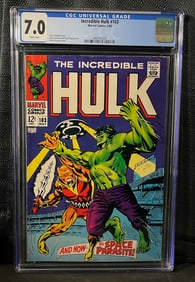 The Incredible Hulk #103 (Marvel Comics, 1968) CGC 7.0, 1st Space Parasite
