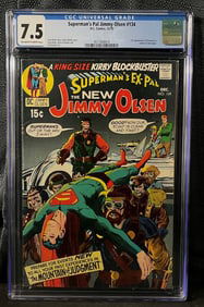 Superman's Pal Jimmy Olsen #134, 1st Appearance of Darkseid, CGC Graded 7.5