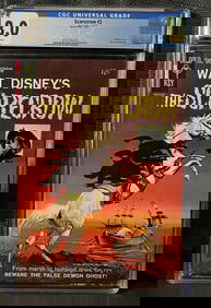 Walt Disney's The Scarecrow of Romney Marsh #2, Gold Key, July 1965, CGC Graded 8.0