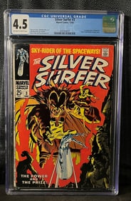 Silver Surfer #3, Marvel Comics, December 1968, CGC Graded 4.5, 1st Appearance of Mephisto