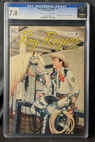 Roy Rogers Comics #2 (Dell Publishing, 1948) CGC Universal Grade 7.0