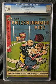 The Katzenjammer Kids #7, David McKay Publishing, Winter 1948, CGC Graded 7.0