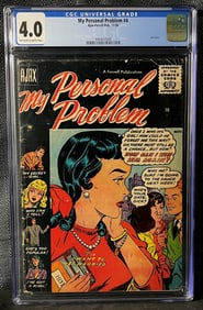 My Personal Problem #4, Ajax-Farrell, November 1956, CGC Graded 4.0