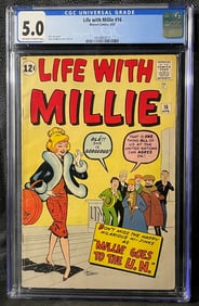 Life with Millie #16, Marvel Comics, April 1962, CGC Graded 5.0