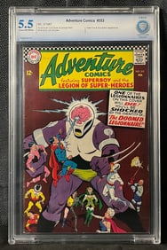 Adventure Comics #353, February 1967, DC Comics, Superboy and the Legion of Super-Heroes, Death of