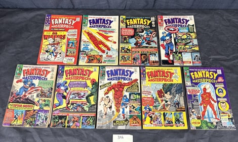 A Group of 9 Marvel Comics Group Fantasy Masterpieces, Issues 3-11
