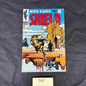 Nick Fury, Agent of S.H.I.E.L.D. #7 (Marvel Comics, 1968) with Jim Steranko Cover Art