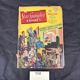 Star Spangled Comics #33, National Comics (DC Comics), June 1944