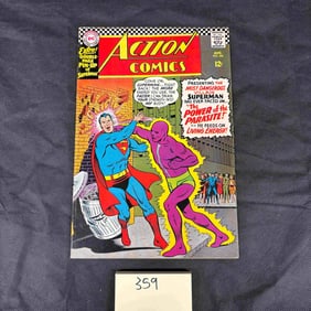 Action Comics #340, DC Comics, 1966, Featuring the First Appearance of The Parasite