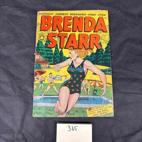 Brenda Starr Comic Book, November 1948, 10Â?, Official Comics Publication