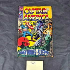 Captain America #101 Marvel Comics Group, 1968