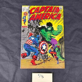 Captain America #110, Marvel Comics, Jim Steranko Cover, 1st Appearance of Madame Hydra, 1969